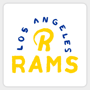 Los Angeles Raaaams 02 Sticker